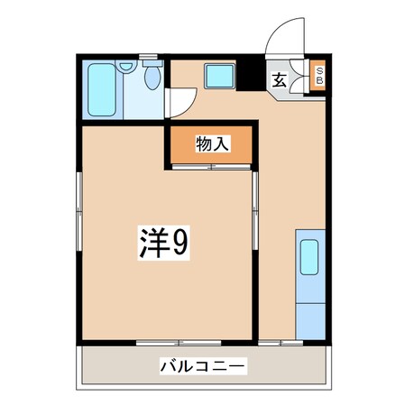 郡山駅 徒歩14分 4階の物件間取画像